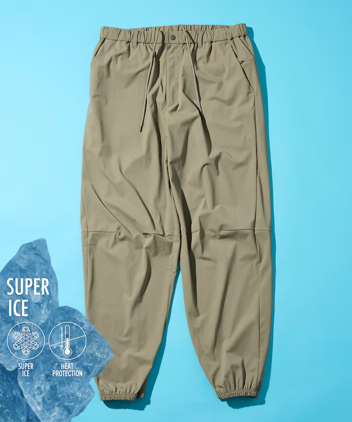 SUPER ICE / Super Ice Jogger Pants Contact Coolness / Quick Dry / UV Cut