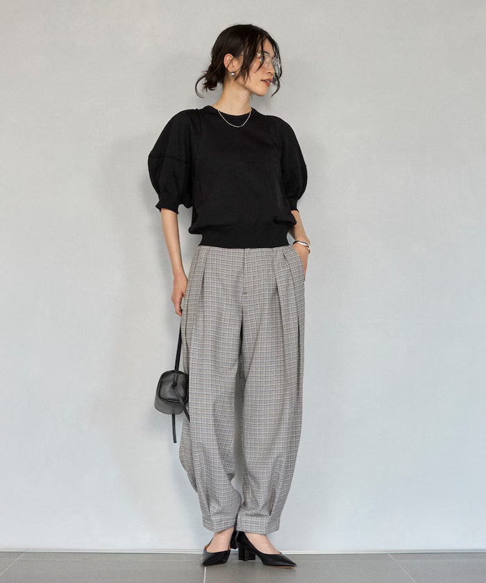 [March 11th 12:00 Release] Japan-Made Whole Garment Puff Sleeve Top