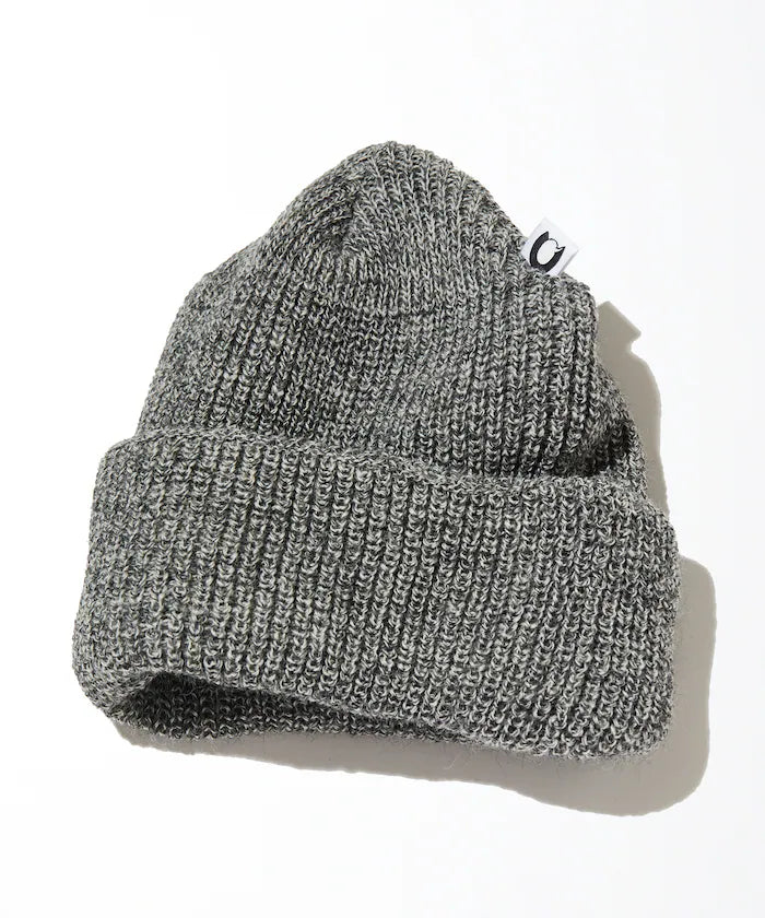 Wool Rib Watch Cap - Light Gray