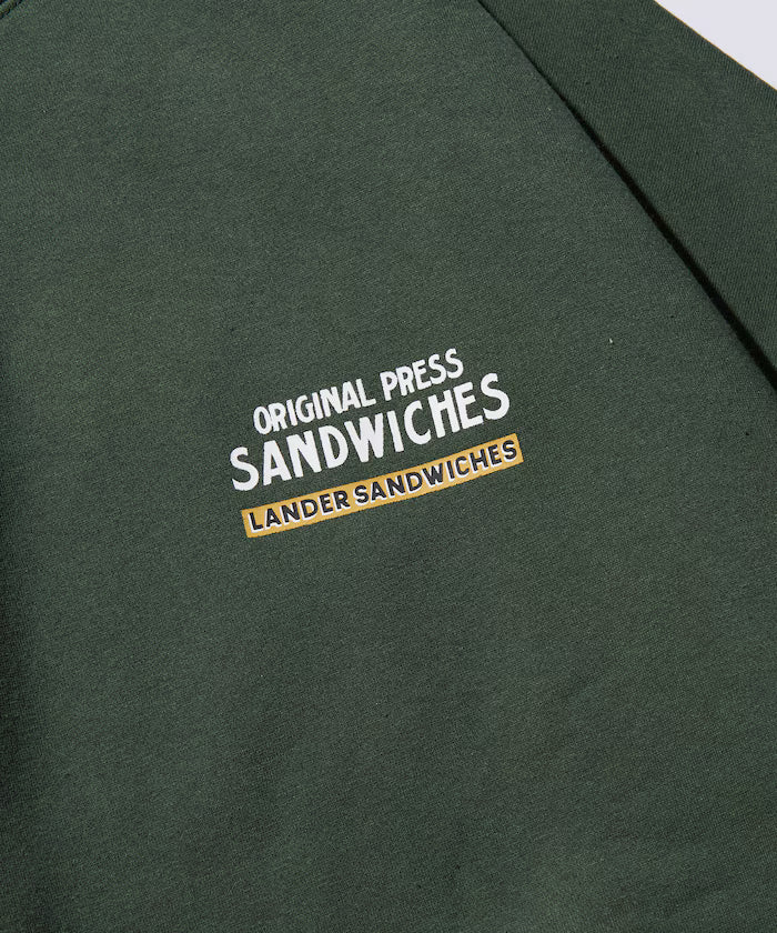 LANDER SANDWICHES×FREAK'S STORE/ Lander Limited Edition Big Silhouette Back Print Crewneck Sweat 【Limited Release】