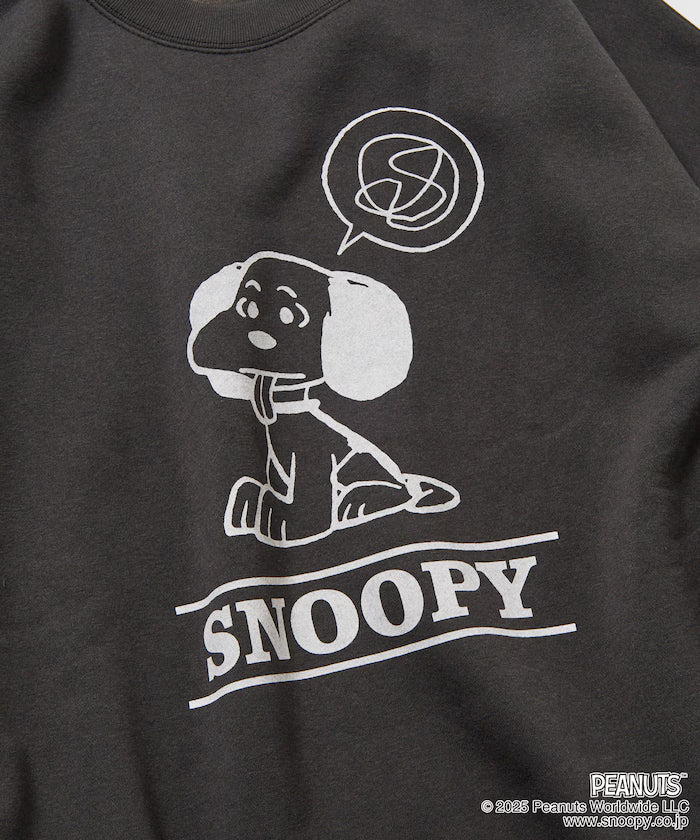 PEANUTS/Peanuts Exclusive Front Print Crew Neck Sweat/Shibe 【Limited Edition】