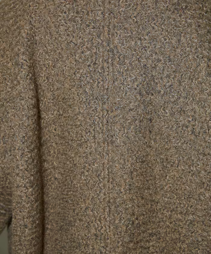 Multicolor Shaggy Long Coat Limited Edition