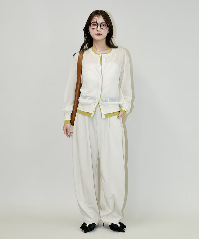 Cardboard Material Curve Pants Limited Edition