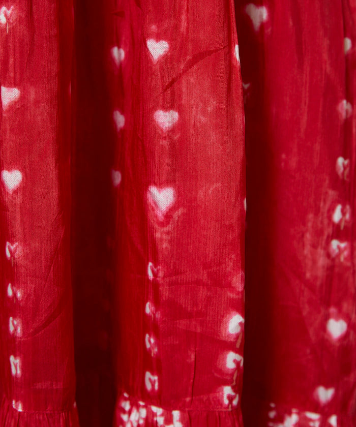 Shibori Print Tiered One Piece