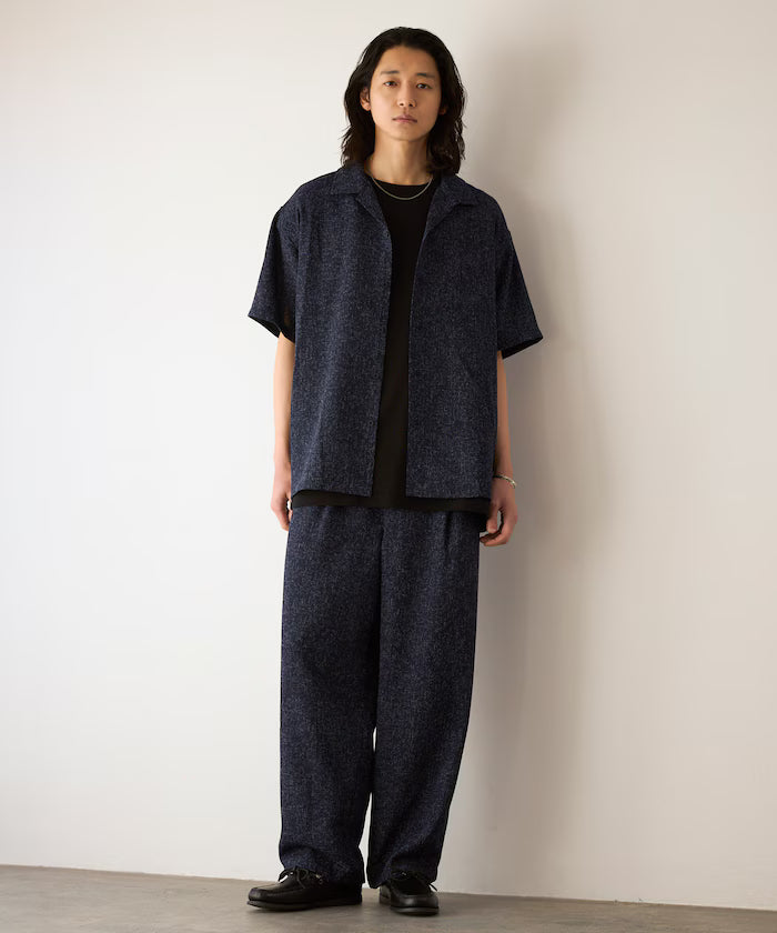 Spindle Summer Tweed Easy Wide Pants