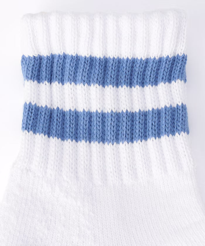 Shinka Color Line Quarter Socks (fits 25.0-27.0cm)