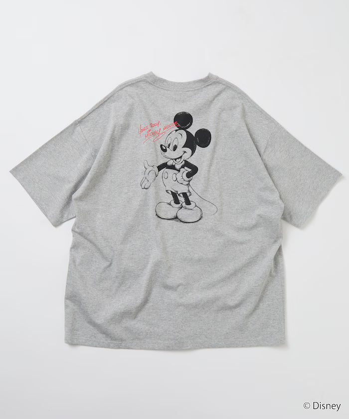 Limited Edition DISNEY Exclusive Mickey Mouse Back Print Crew Neck T-Shirt