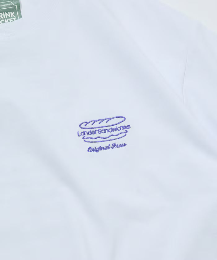 LANDER SANDWICHES×FREAK'S STORE/Lander Limited Edition Big Silhouette Back Print Crew Neck T-Shirt 【Limited Release】