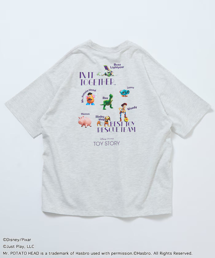 [TOY STORY] Exclusive Back Print Crew Neck T-Shirt / RANDOM [Limited Edition]