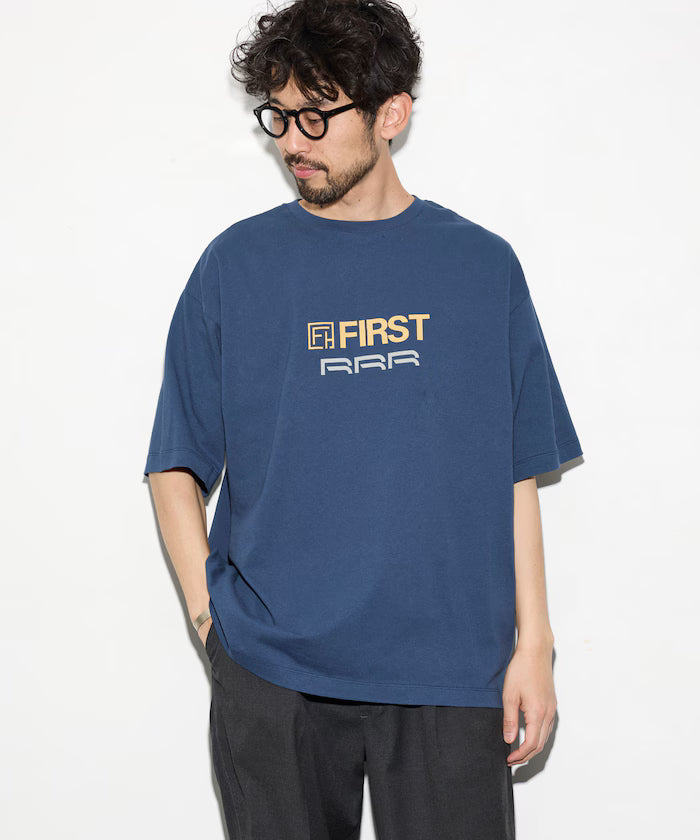 6 oz Front Logo Print Crew Neck T-Shirt / Print T-Shirt PRINT RRR