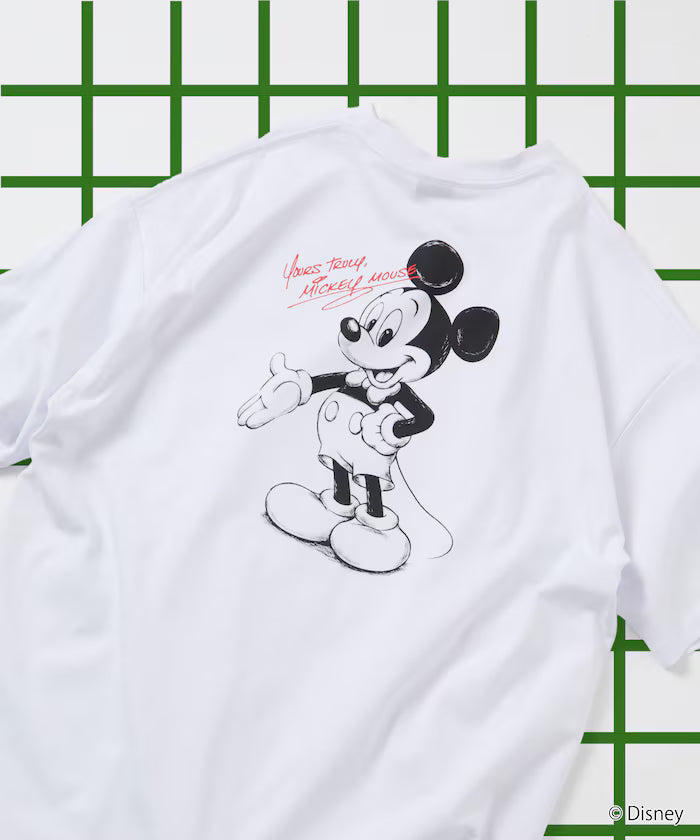 Limited Edition DISNEY Exclusive Mickey Mouse Back Print Crew Neck T-Shirt