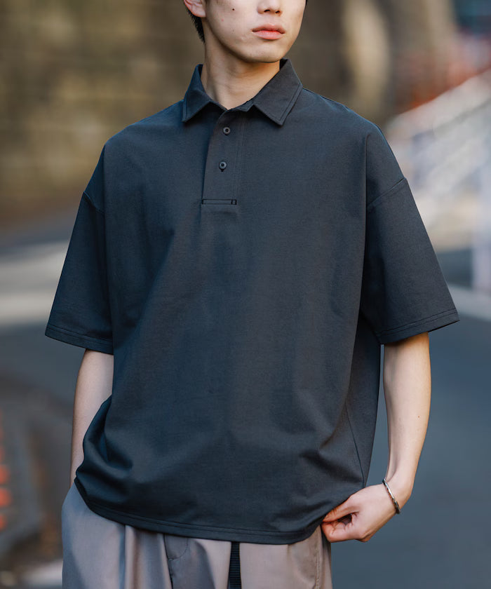 STORATECH/Stratech Big Silhouette Polo Shirt/Antibacterial/Odor Resistant/Sanitizing/UV Cut/Contact Cooling/Quick Drying 【Limited Release】