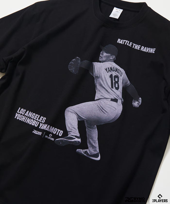 [March 5, 12:00 Release] MLB PLAYERS × RYNO SPORTS × FREAK'S STORE Exclusive [YAMAMOTO] WIDE SHOT PHOTO TEE