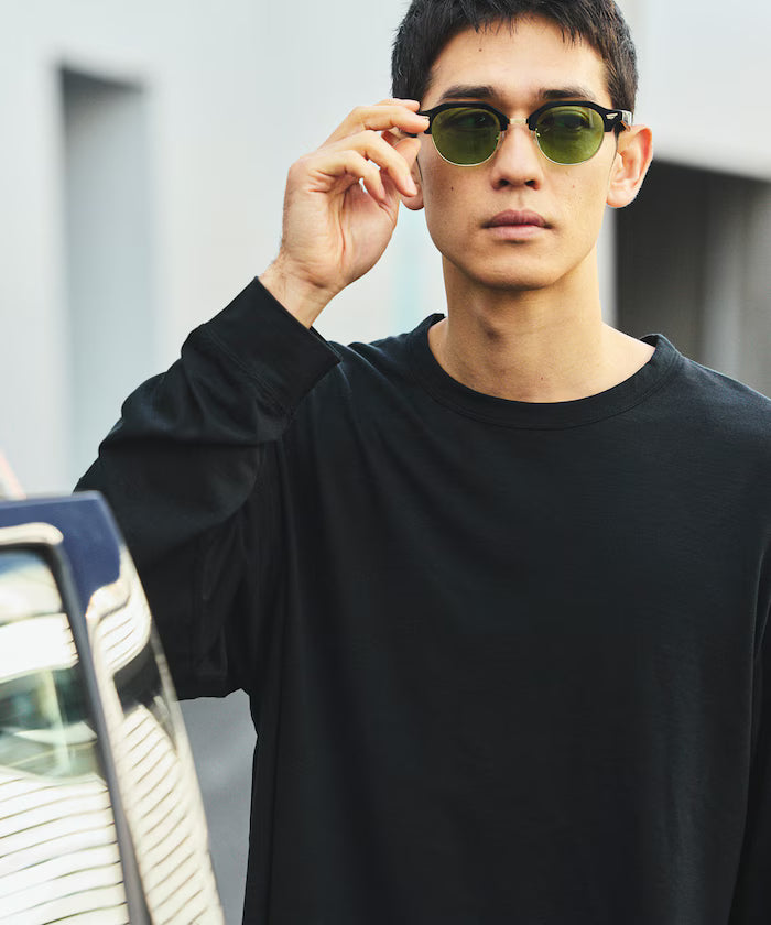 Washable Merino Wool Blend Long Sleeve T-Shirt