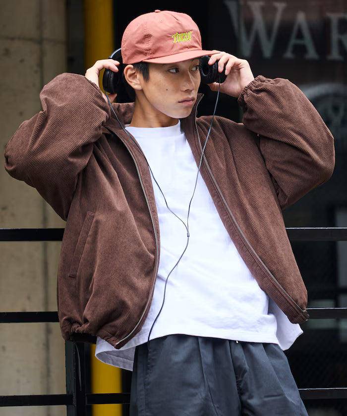 Relaxed Fit Corduroy Mid Padding Stand Blouson [Limited Edition]