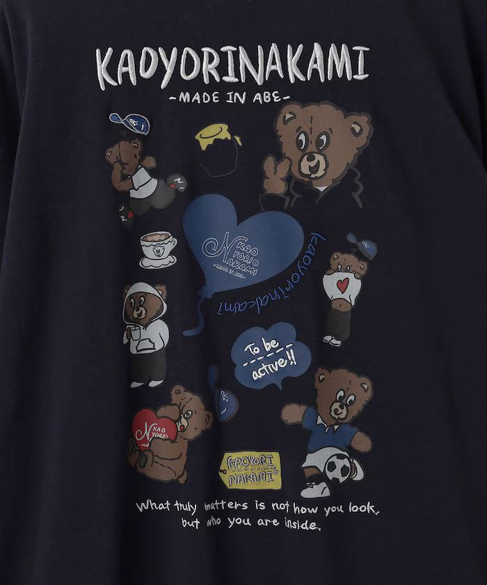 [May 22 12:00 Sales Start] kaoyorinakami × FREAK'S STORE / Kaoyorinakami Special Edition Random Bear Tee