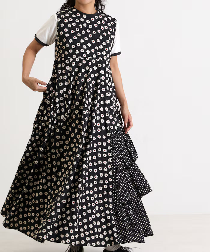 Asymmetrical Tiered Dress