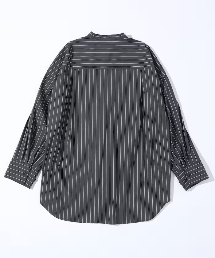Oversized Long Sleeve Brooch Shirt