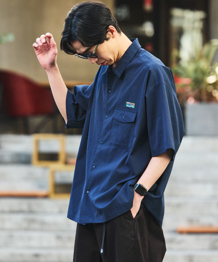 AiRide/Air Ride Relax Fit Short Sleeve Pocket Shirt/Dry Fast/UV Cut 【Limited Release】