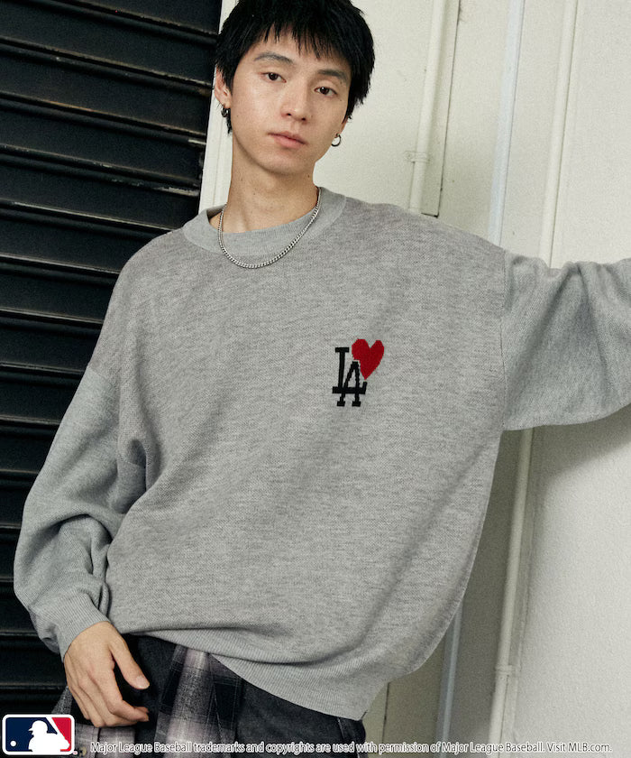 Custom HEART LOGO KNIT