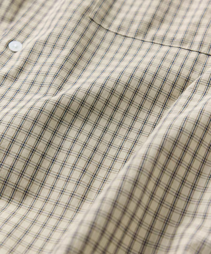 Relax Fit Classic Pattern Regular Collar Shirt / Check Pattern / Stripe Pattern 【Limited Edition】