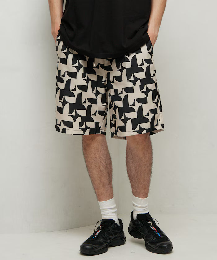 Pattern Easy Shorts / All-over Print Short Pants / Compatible with Setup
