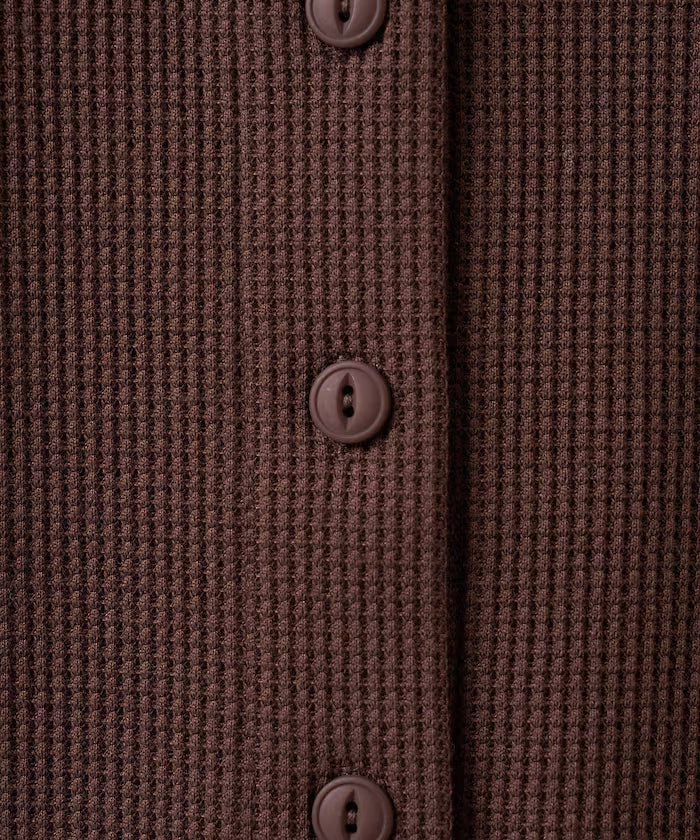 Mini Waffle Mellow Cardigan Limited Edition