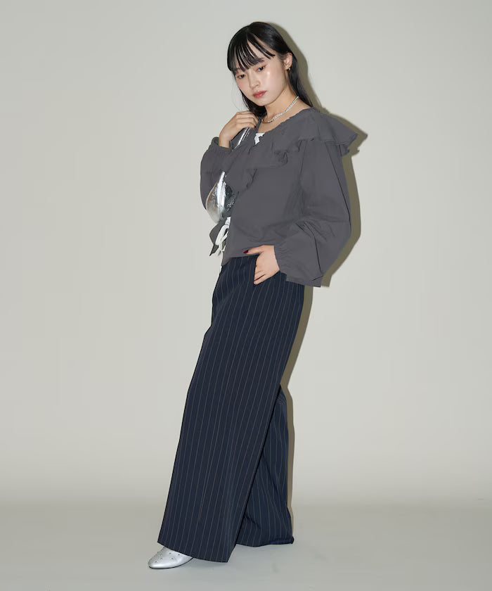 West Shearing Panel Easy Slacks Pants Limited Edition