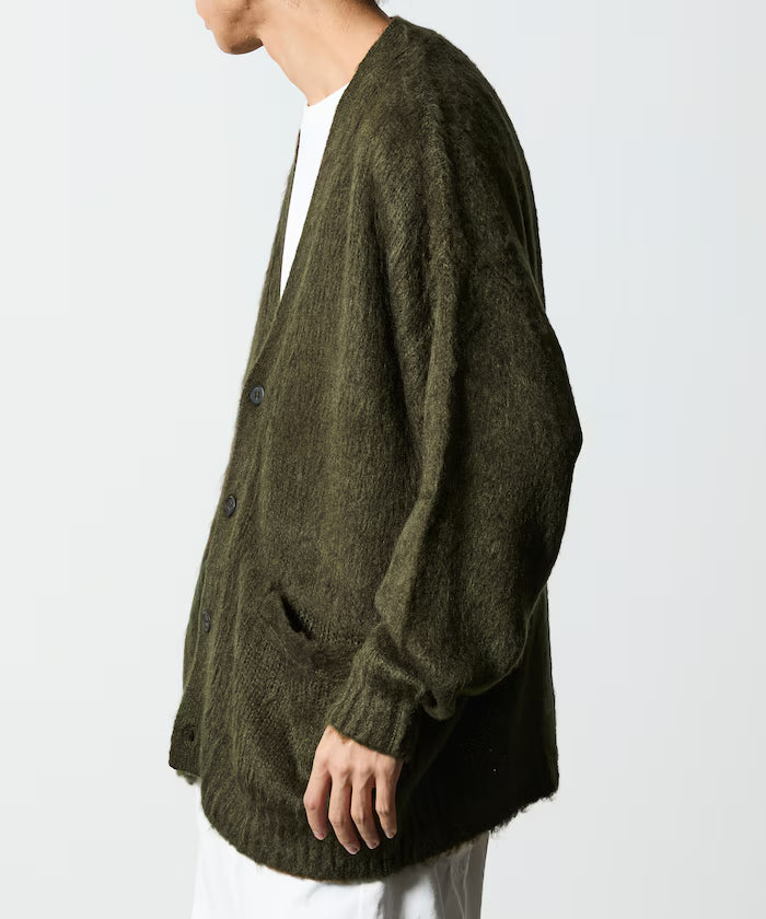 Relax Fit Shaggy Knit Loose Cardigan 【Limited Edition】