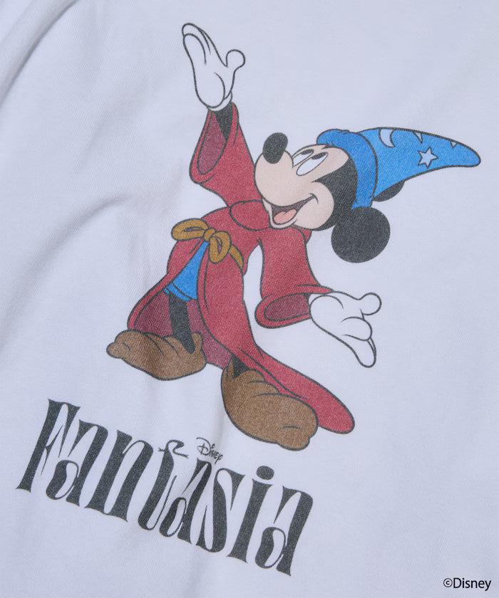 [DISNEY FANTASIA] Big Front Print Long T