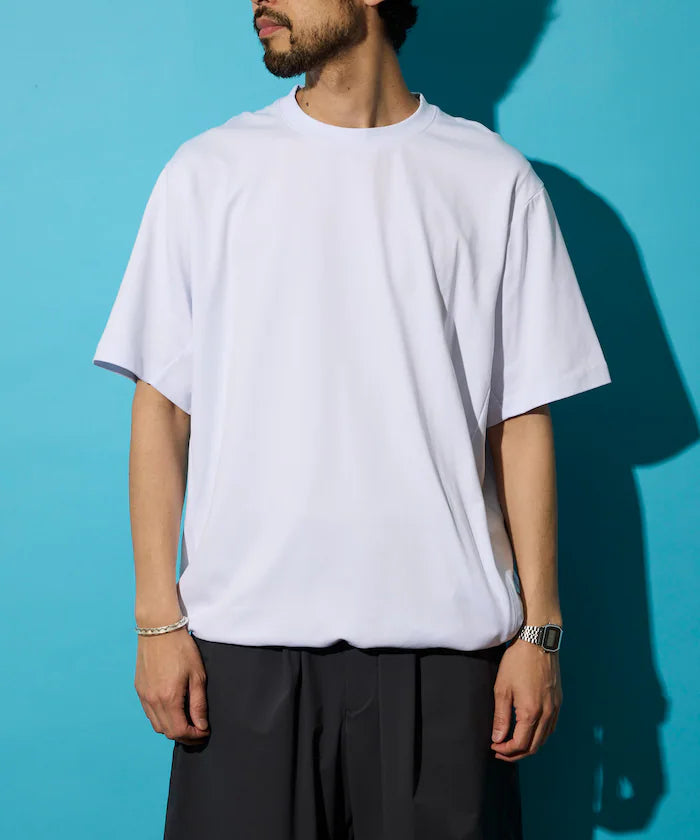 SUPER ICE / Super Ice Crew Neck Spindle T-Shirt Contact Cooling / Quick Dry / UV Cut