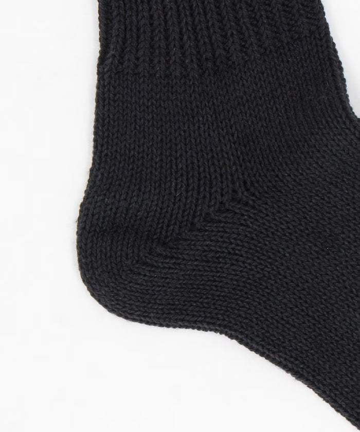 Low Gauge Ribbed Crew Socks (Fits 25.0-27.0cm)