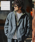 LINEN COTTON JACKET (Compatible with Setups) - Charcoal Gray
