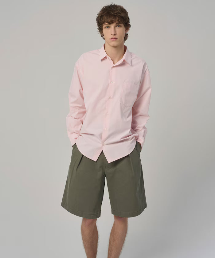 Chino Bermuda Shorts / Cotton Chino Pants - Camel
