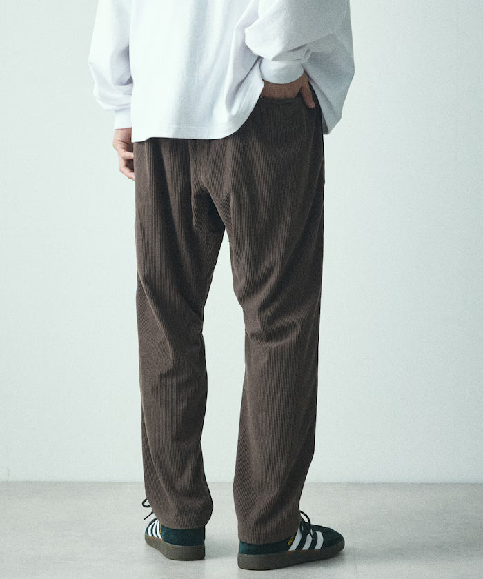 Basic silhouette corduroy climbing pants / tapered silhouette [limited edition]