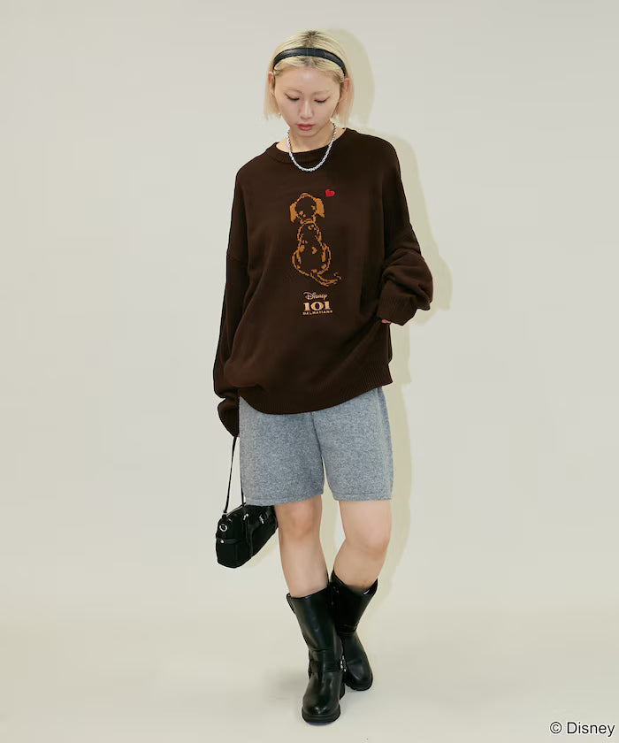Special Order 101 DALMETIANS HEART KNIT