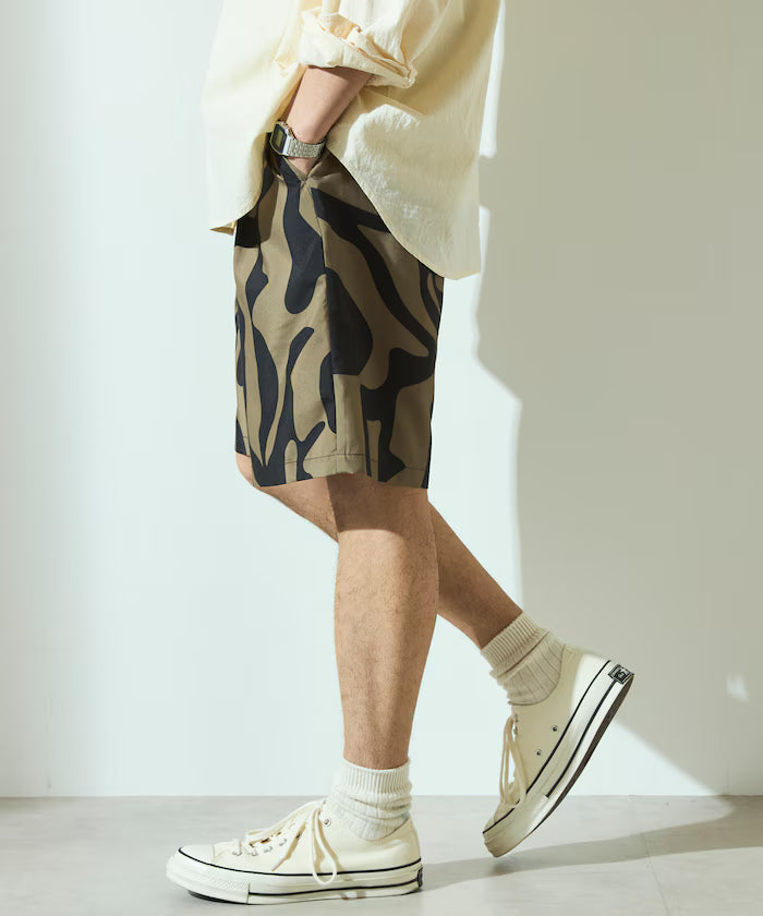 Pattern Easy Shorts / All-over Print Short Pants / Compatible with Setup
