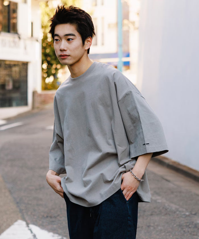 Big Silhouette One Point Crew Neck T-Shirt / Wide Silhouette [Limited Edition]