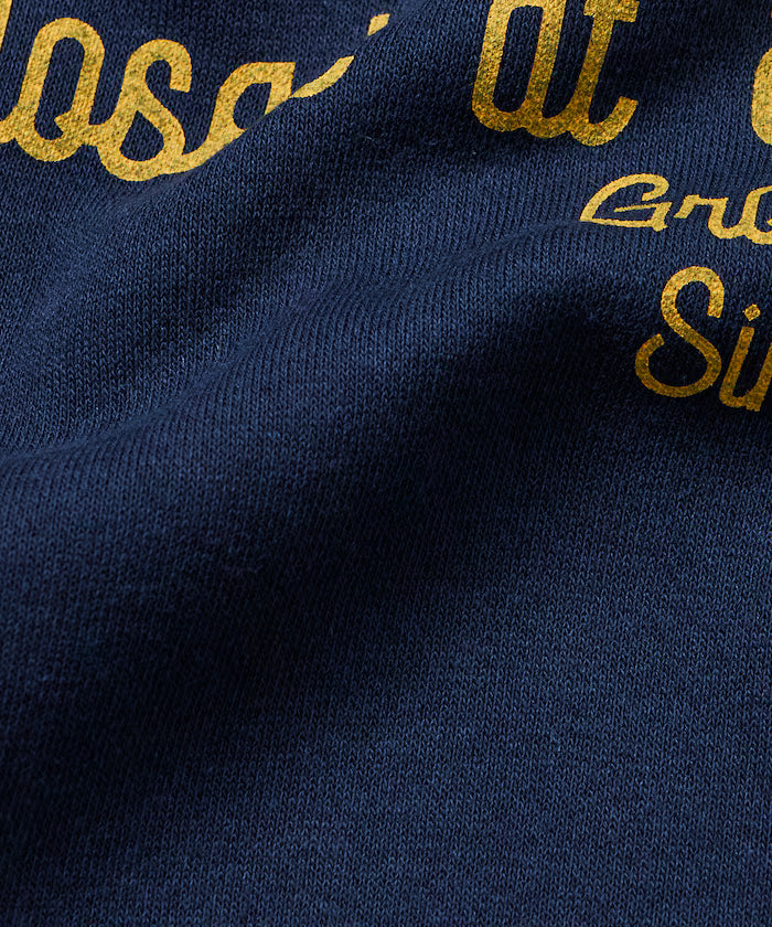 Big Silhouette Varsity Jacket Design Crew Neck Sweat / Back Print [Limited Edition]