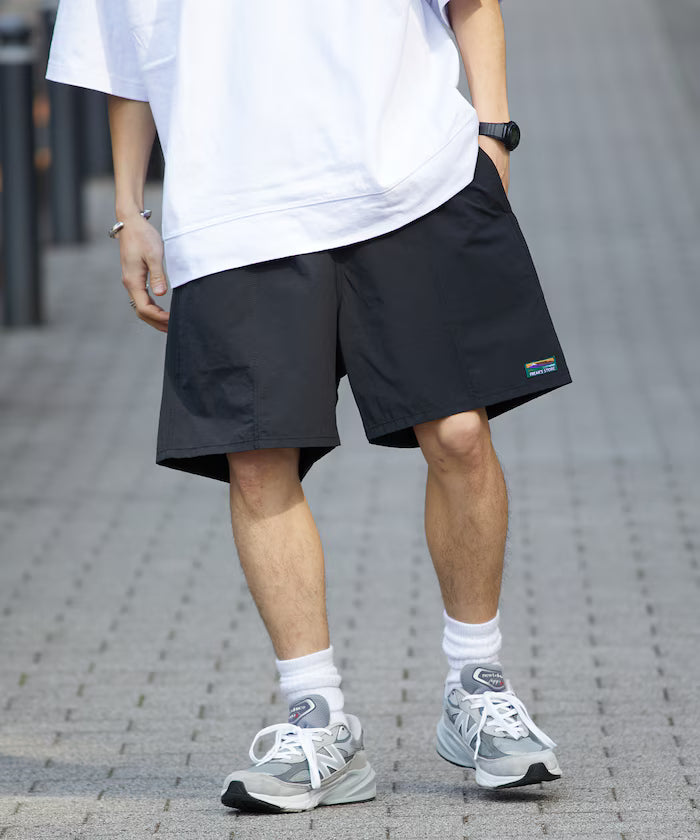 Cotton Nylon Packable Easy Shorts [Limited Edition] - Black