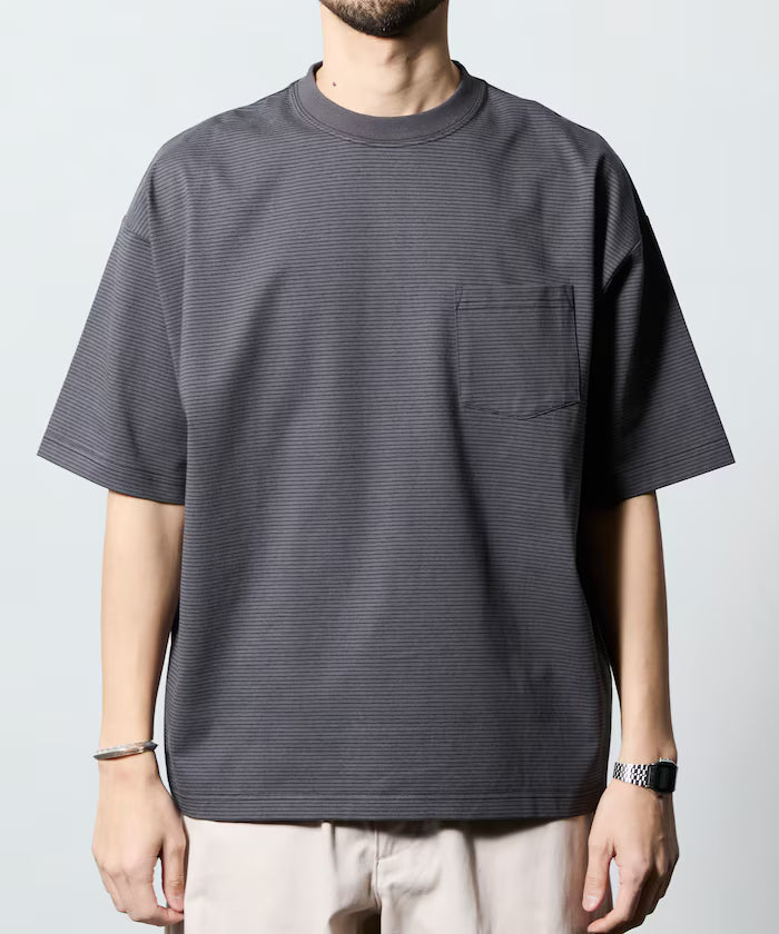 STORATECH/Wide Silhouette Crew Neck T-Shirt/Antibacterial/Odor Resistant/Antimicrobial/UV Cut/Contact Cooling/Water Absorbent and Quick Drying 【Limited Edition】