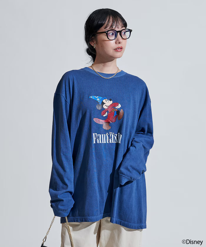 [DISNEY FANTASIA] Big Front Print Long T