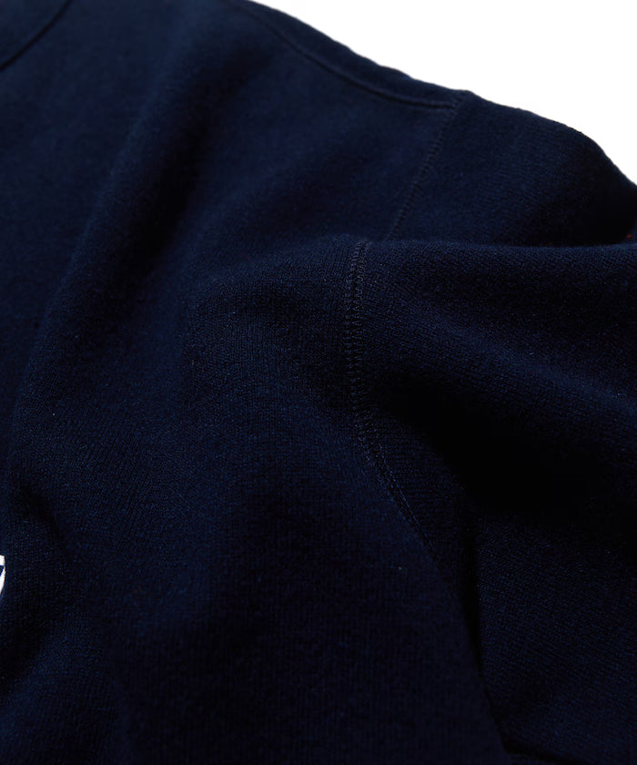Wool Cotton Loop Back Sweatshirt