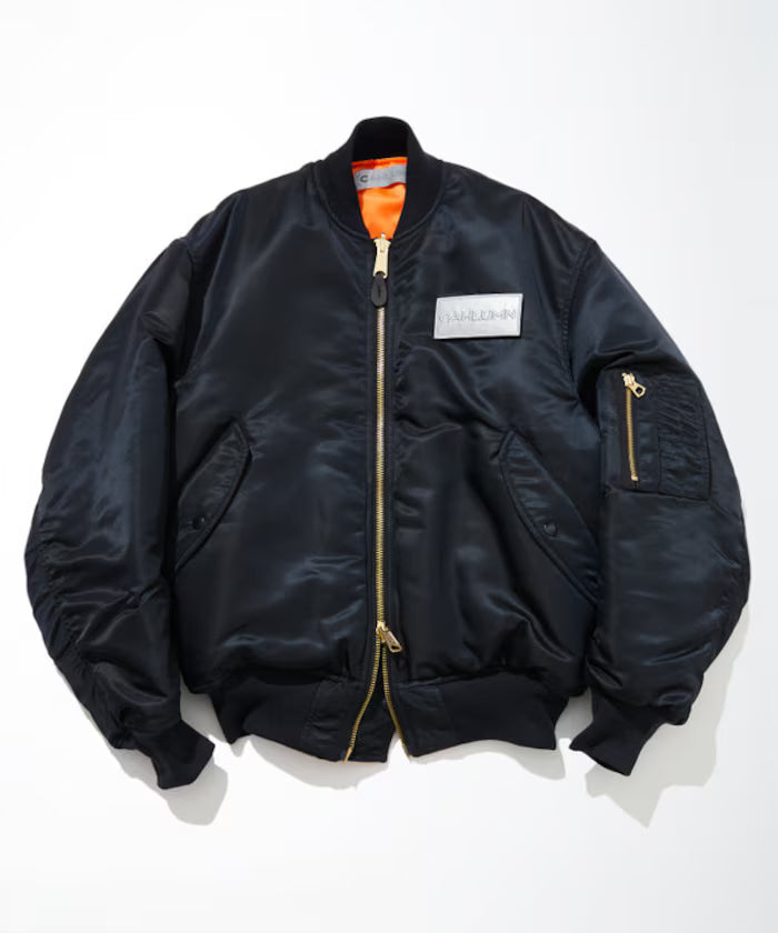 3M Reflector Patch Magazine Pocket Nylon Twill Flight Jacket “MA-1”