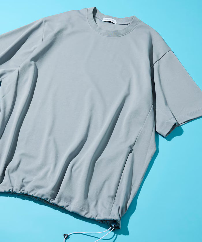 SUPER ICE / Super Ice Crew Neck Spindle T-Shirt Contact Cooling / Quick Dry / UV Cut