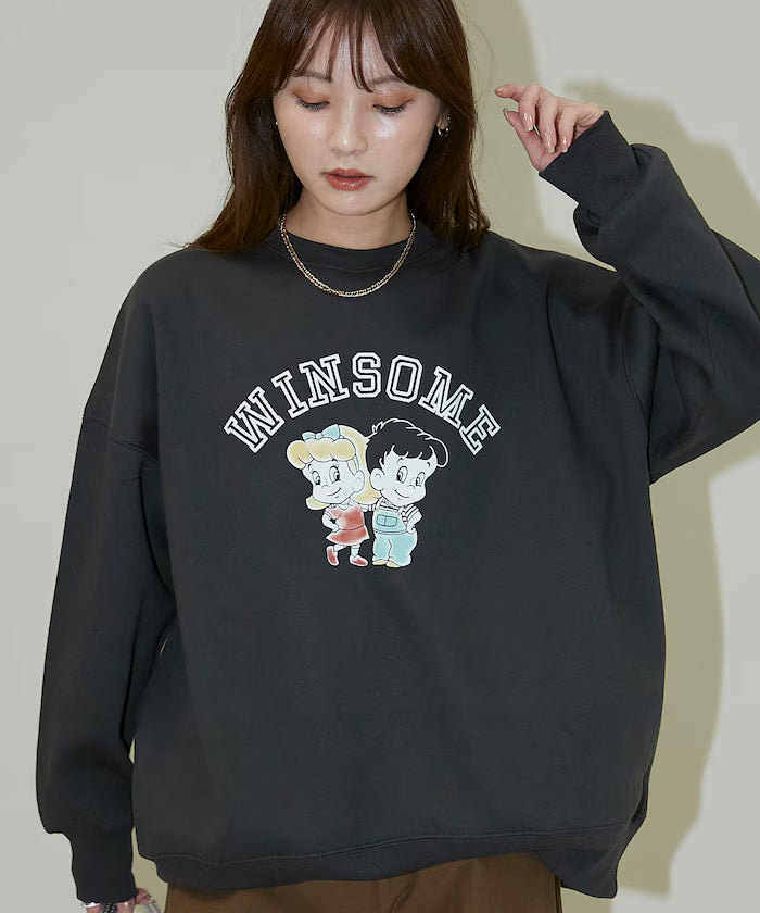 Retro Kids College Style Sweat Limited Release