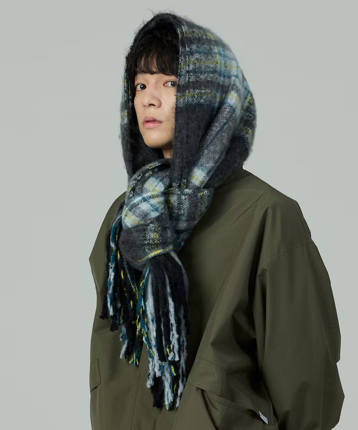 Checkered Volume Scarf