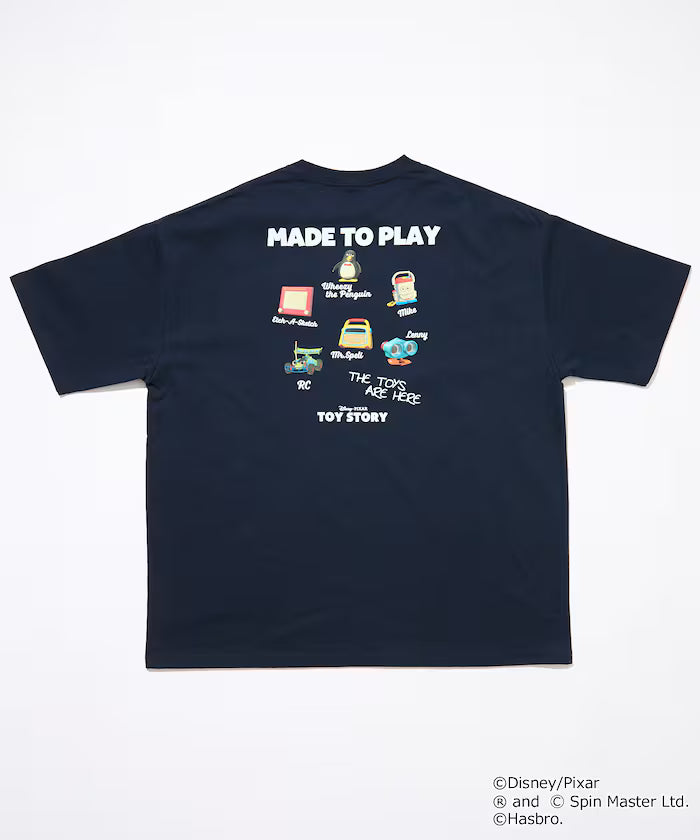 [TOY STORY] Exclusive Back Print Crew Neck T-Shirt / MADE TO PLAY [Limited Edition]