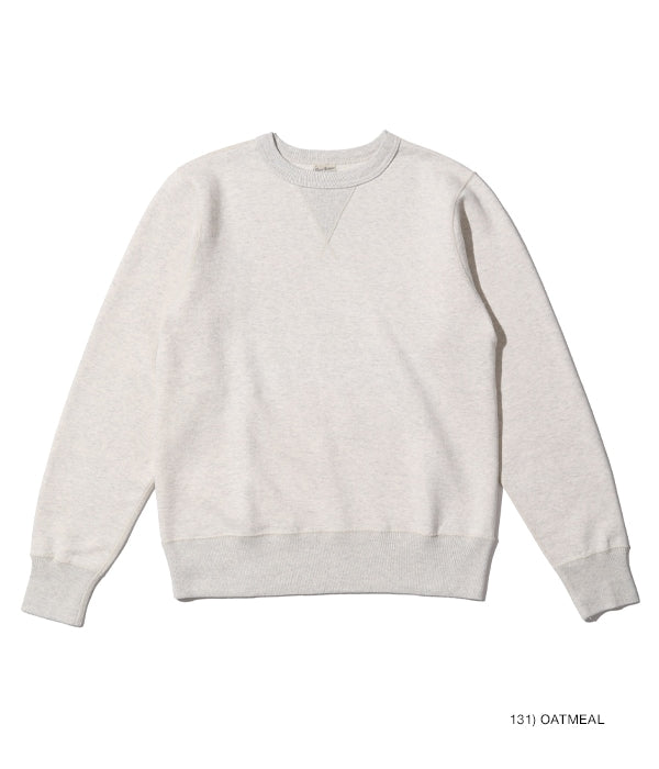 SET-IN CREW NECK SWEAT SHIRT - OATMEAL