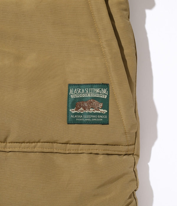 ALASKA SLEEPING BAG GOOSE DOWN, MADE IN USA “ARCTIC” WORK & HUNTING COAT